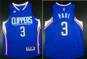 Maillot De Basket Los Angeles Clippers Chris Paul 3 New Pattern Bleu